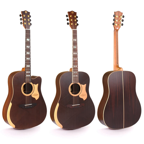 FULL SIZE  SOLID WOOD ACOUSTIC GUITAR