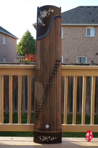 IMITATED MAHOGANY GUZHENG -- ‘RICH PENOY'