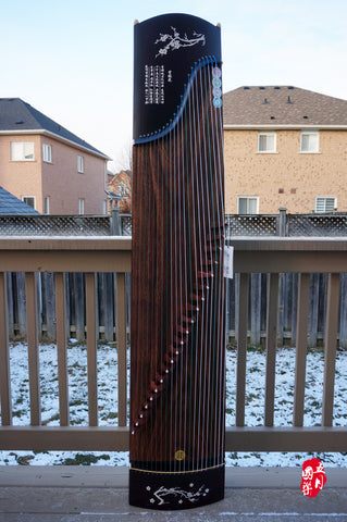 IMITATED EBONY GUZHENG -- ‘ENJOY THE PEACH BLOSSOMS'