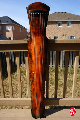 ANTQUE AGED FIR WOOD, COLLECTION LEVEL GUQIN, FUXI STRIP