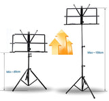 Adjustable Folding Sheet Music Stand -- 可折疊/升降音樂譜架