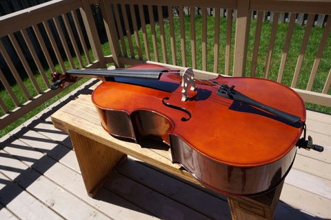 Solid Wood Cello(4/4) --  實木大提琴(4/4)