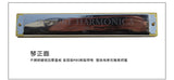Harmonica Suzuki SUA23 Tremolo 23 Double Holes  -- SUZUKI23孔口琴