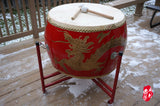 CHINESE SUPER  LARGE FIGHTING DRUM  --  中國超大（24市寸）战鼓