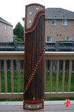 BUBINGA WOOD GUZHENG-- ‘BANANA PANEL NIGHT RAIN'