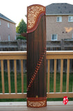 BUBINGA WOOD GUZHENG-- ‘FLOWER PATTERN'